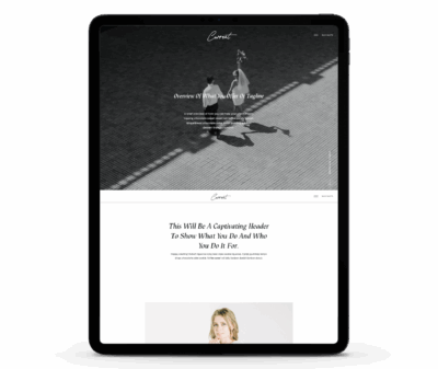 Current Showit Template